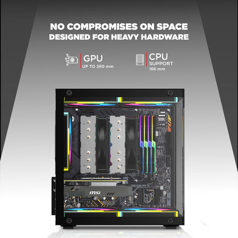 Intex Crux Computer Gaming Case